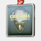 Vangstziekte Mtns (pijlpunt) Metalen Ornament (Links)