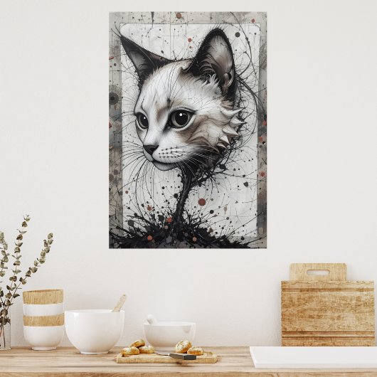 Vanguard Kat Poster (Keuken)