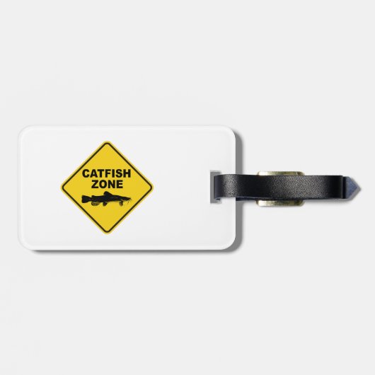 Vangvisgebied Bagagelabel (Achterkant horizontaal)