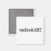 vanhookART Magnet (Voorkant / Achterkant)