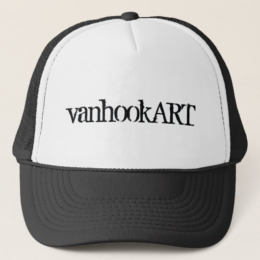 vanhookART Trucker Hoed Pet (Voorkant)