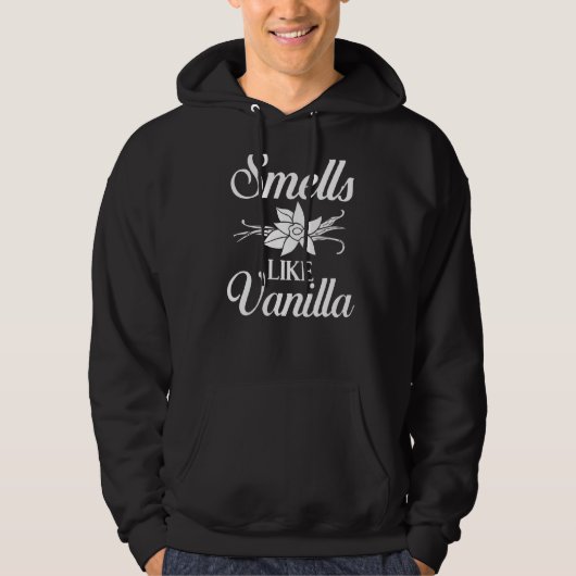 Vanilla Beans Extract Bourbon Ice Cream Paste Powd Hoodie (Voorkant)