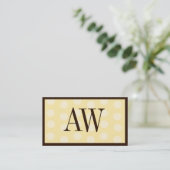 Vanilla Bedotted Visitekaartje (Staand voorkant)