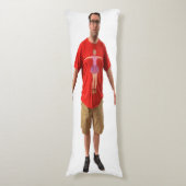 Vanilla Bizcotti Body Pillow Lichaamskussen (Voorkant Verticaal)