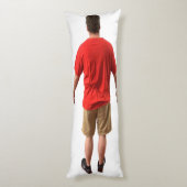 Vanilla Bizcotti Body Pillow Lichaamskussen (Achterkant (Verticaal))