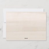 Vanilla Blossom | Nieuwjaarsfotokaart Feestdagenkaart (Achterkant)