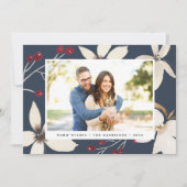 Vanilla Blossom | Vakantieknopkaart Feestdagenkaart (Voorkant)