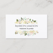 Vanilla Blossom Wedding Planner Visitekaartje (Voorkant)