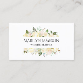 Vanilla Blossom Wedding Planner Visitekaartje