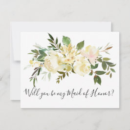 Vanilla Blossom zal je zijn mijn zegen van een eer Bedankkaart