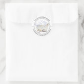 Vanilla Bubble Bath-label Ronde Sticker (Tas)