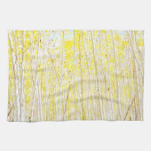 Vanilla Cake Aspen-bomen Theedoek (Horizontaal)