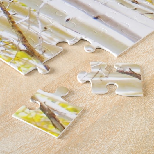 Vanilla Cake Aspen Trees Legpuzzel (Zijkant)
