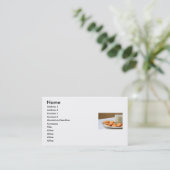 Vanilla Cookies en een glas Visitekaartje (Staand voorkant)