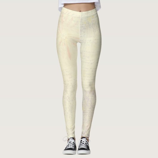 vanilla Cream Leggings (Voorkant)