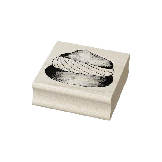 Vanilla Cream Puff Franse gebak Stempel (Stempel)