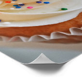 Vanilla Cupcake Foto's Poster (Hoek)