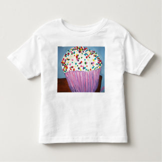 "Vanilla Cupcake met sprinken Kinder Shirts