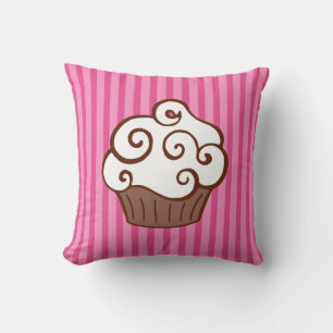 Vanilla Cupcake Pillow Kussen