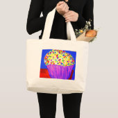 "Vanilla Cupcake with Sprinkles" Grote Tote Bag (Voorkant (product))