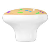 Vanilla Donut Keramische Knop (Zijkant)