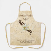 Vanilla Extract Apron Schort (Voorkant)