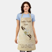  Vanilla Extract Apron Schort (Gedragen)