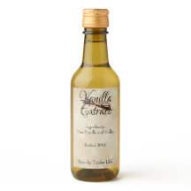 Vanilla Extract Custom Label