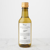 Vanilla Extract Gebruik apotheek labels Wijn Etiket (Voorkant)
