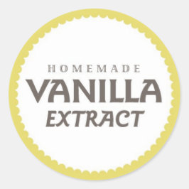 Vanilla Extract Label
