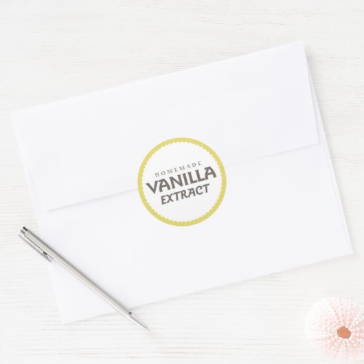 Vanilla Extract Label (Envelop)