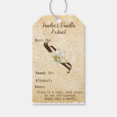 Vanilla Extract Label. CadeauLabels (Voorkant)