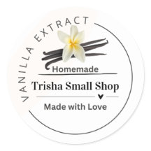  Vanilla Extract Label Gepersonaliseerd