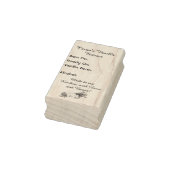  Vanilla Extract Label Rubberstempel (Stempel)