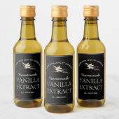 Vanilla Extract Label Wijn Etiket (Flessen)