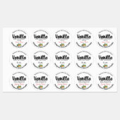 Vanilla Extract Labels, Madagaskar-bonen Labels (Vel)