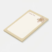 Vanilla Flower Icon Post-it® Notes (Schuin)
