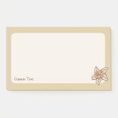 Vanilla Flower Icon Post-it® Notes (Voorkant)