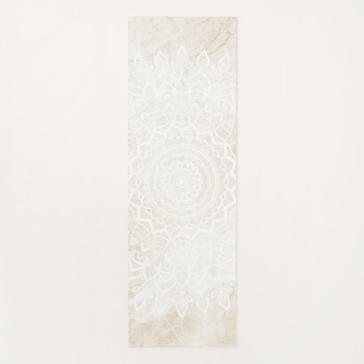 Vanilla Girl Mandala Yoga Mat (Voorkant)