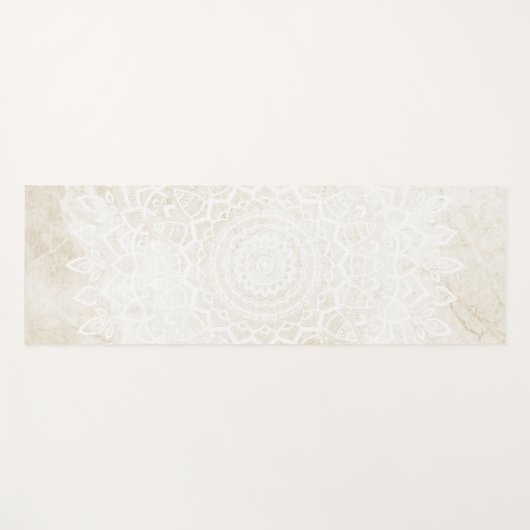 Vanilla Girl Mandala Yoga Mat (Voorkant (horizontaal))