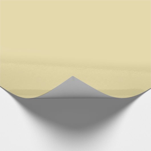 Vanilla Glossy Wrapping Paper Cadeaupapier (Hoek)
