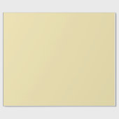 Vanilla Glossy Wrapping Paper Cadeaupapier (Vlak)