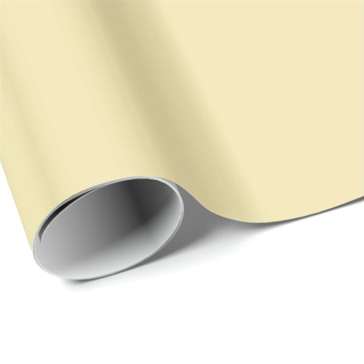 Vanilla Glossy Wrapping Paper Cadeaupapier (Rol Hoek)