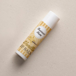 Vanilla Gold - Lip Balm Label - 1,25-inch vierkant