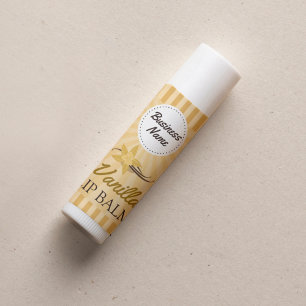 Vanilla Gold - Lip Balm Label - 1,25-inch vierkant