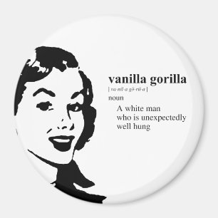 VANILLA GORILLA MAGNEET