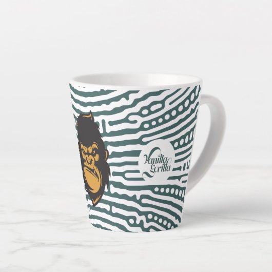 Vanilla Gorilla Small Latte Ceramic Mok (Rechterhoek)