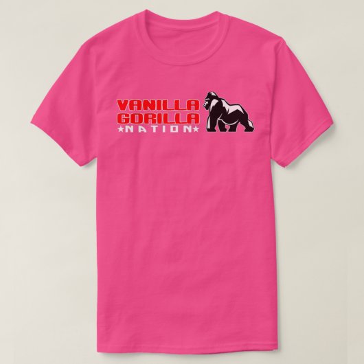 Vanilla Gorilla T-shirt (Design voorkant)