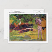 Vanilla Grove van Paul Gauguin Briefkaart (Voorkant / Achterkant)
