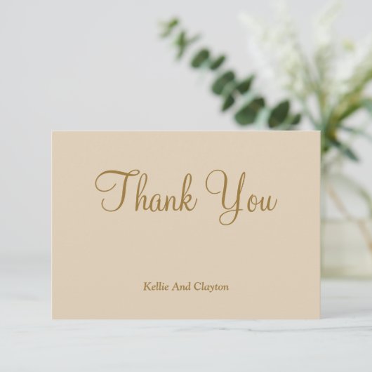 Vanilla Hartelijk dank (Staand voorkant)